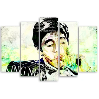 Leinwandbild 5 teilig, Al Pacino Schauspieler 