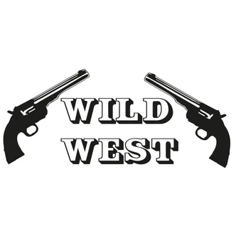 Wandtattoo Wild West 