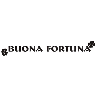 Wandtattoo Buona Fortuna 