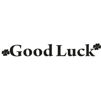 Wandtattoo Good Luck 