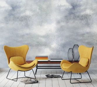 Fototapete mit Himmel mit Wolken, Grau Uni 3.40 x 2.12 m 