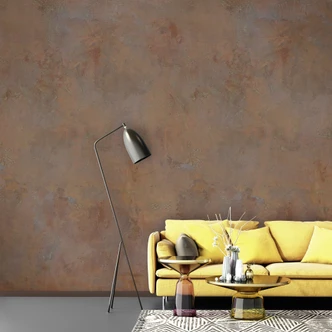 Fototapete Wandtapete mit Motiv Putz Optik in Beige Taupe mit Patina Struktur 2,7 x 1,59 m 