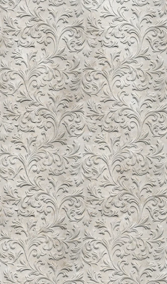 Fototapete mit Damask Motiv Beige ,Ornamental 2,70 x 1,59 m 