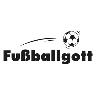 Wandtattoo Fussballgott 