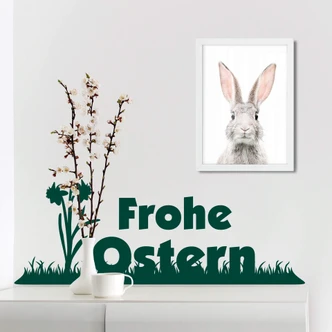 Wandtattoo Frohe Ostern 2 