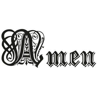Wandtattoo Amen 