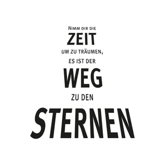 Wandtattoo Nimm Dir die Zeit um zu träumen... 3 