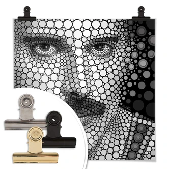 Poster Ben Heine - Circlism: Freddie Mercury 
