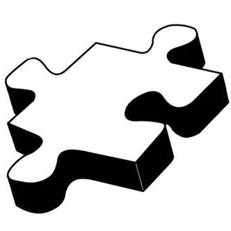 Sticker mural - Puzzle 