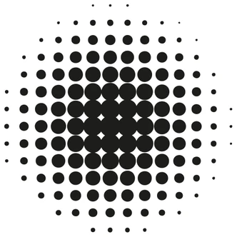 Muursticker Cirkel Effect 