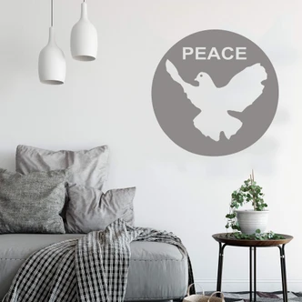 Sticker mural - Colombe de la Paix 