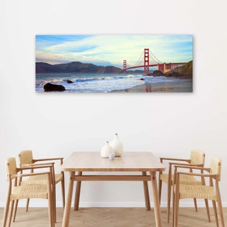 Canvasbillede, Golden Gate Bridge 