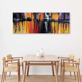 Leinwandbild, Bunte Abstrakt 