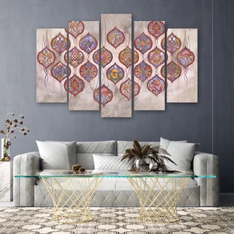 Leinwandbild 5 teilig, Herbress Collection 