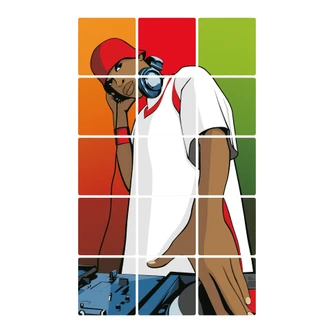 DeeJay Wall sticker 