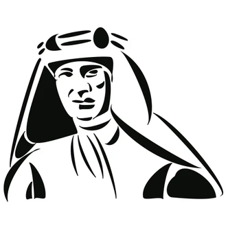 Sticker mural - Lawrence d'Arabie 
