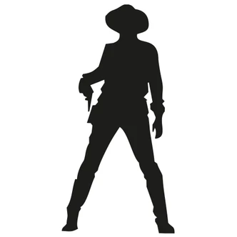 Sticker mural - Cowboy 1 