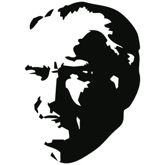 Sticker mural - Mustafa Kemal Atatürk 