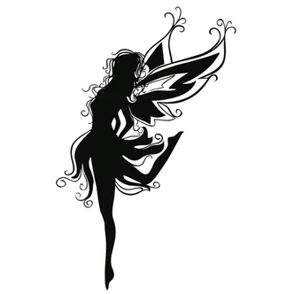 Wandtattoo Dancing Fairy Wandtattoo Dancing Fairy