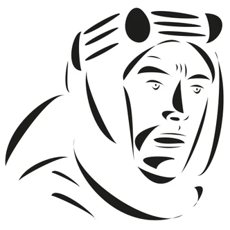 Sticker mural - Lawrence d'Arabie 2 