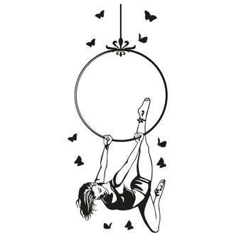 Acrobat 2 Wall sticker 