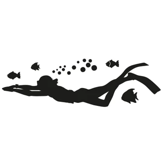 Diver Wall sticker 