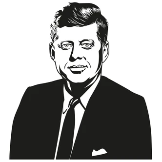 John F. Kennedy Wall sticker 