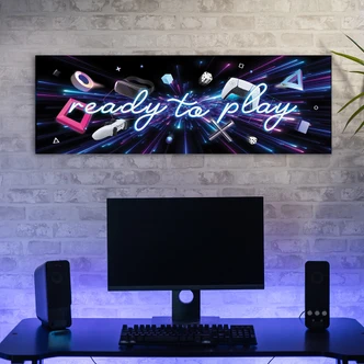 Leinwandbild, Spielkonsole für Gamers 