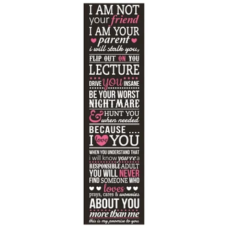 Wandtattoo I am not your friend - I am your parent... 2 