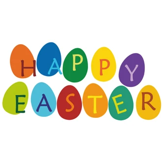 Wandtattoo Happy Easter 