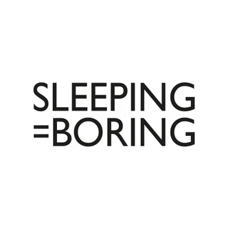 Adesivo murale - sleeping is boring 