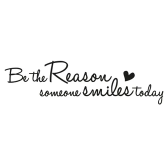Adesivo murale - be the reason... 