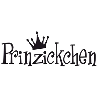 Wandtattoo Prinzickchen (2-farbig) 