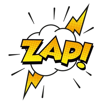 Wandtattoo Comic Soundeffect - Zap! 
