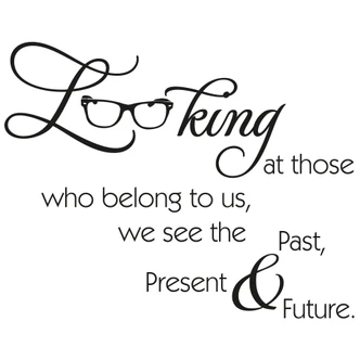 Adesivo murale - Looking at those... 