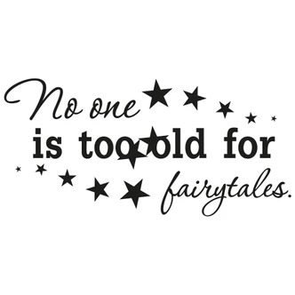 Wandtattoo No one is too old... Wandtattoo No one is too old...