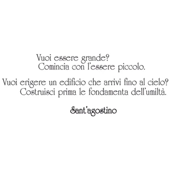 Wandtattoo Vuoi essere grande? Wandtattoo Vuoi essere grande?