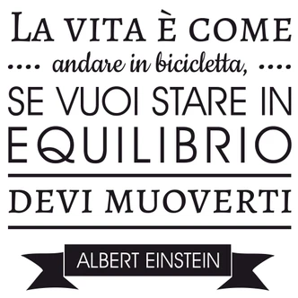 Wandtattoo La vita è come... Wandtattoo La vita è come...