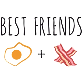 Wandtattoo Emoji Best Friends 4 
