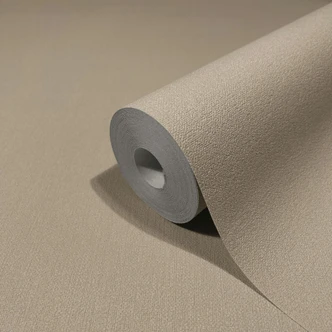 Almindeligt tapet, non-woven vægbeklædning Novamur Jackie beige 