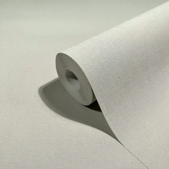 Vliestapete mit leichter Struktur beige Uni 