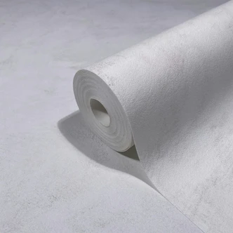 Vinyltapet, non-woven vægbeklædning Novamur Kylie hvid, beige 
