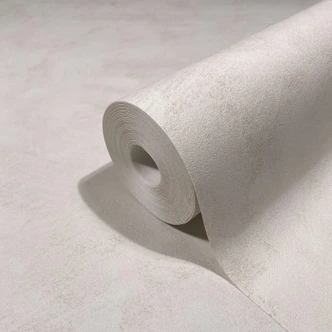 Vliestapete mit leichter Struktur beige Putzoptik 