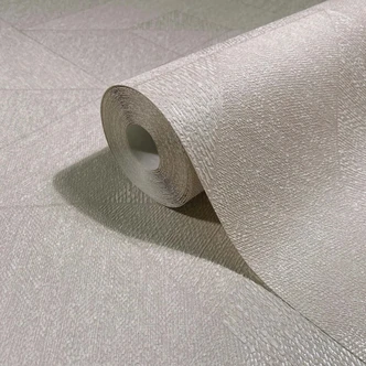 Vliestapete Dreiecke, Geometrisch Grafisch Geometrisch in Beige 