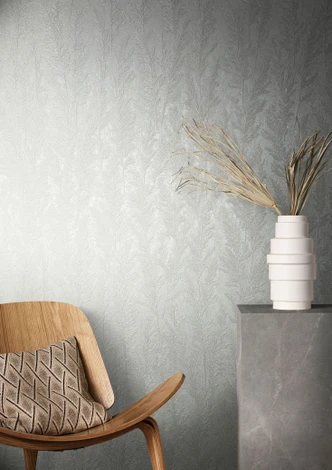 Vliestapete mit feinen Ästen weiß Floral 