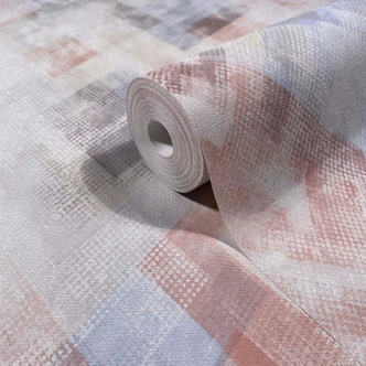 Vliestapete Streifen Grafisch Geometrisch matt in Blau Beige 