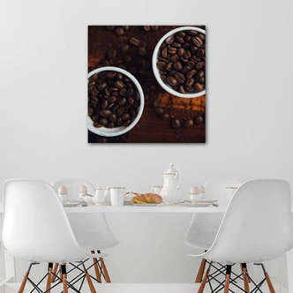 Leinwandbild, Tasse Kaffee 