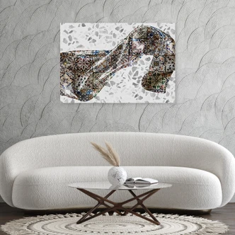 Leinwandbild, Abstrakt 3D 