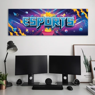 Leinwandbild, Abstrakt für den Spieler 