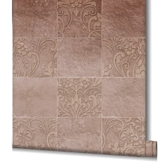 Vliestapete Grafisch Klassisch in Rot  